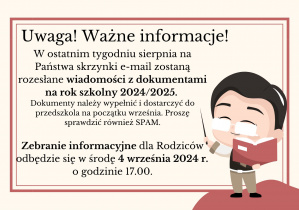 Grafika - informacje dla rodziców